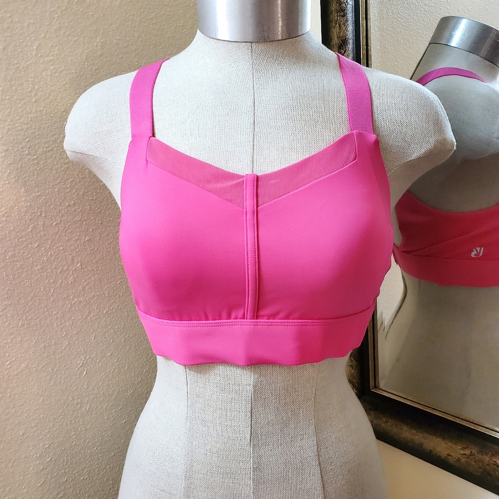 New Buff Bunny Under Pressure Sports Bra In Miami Vice Size Small